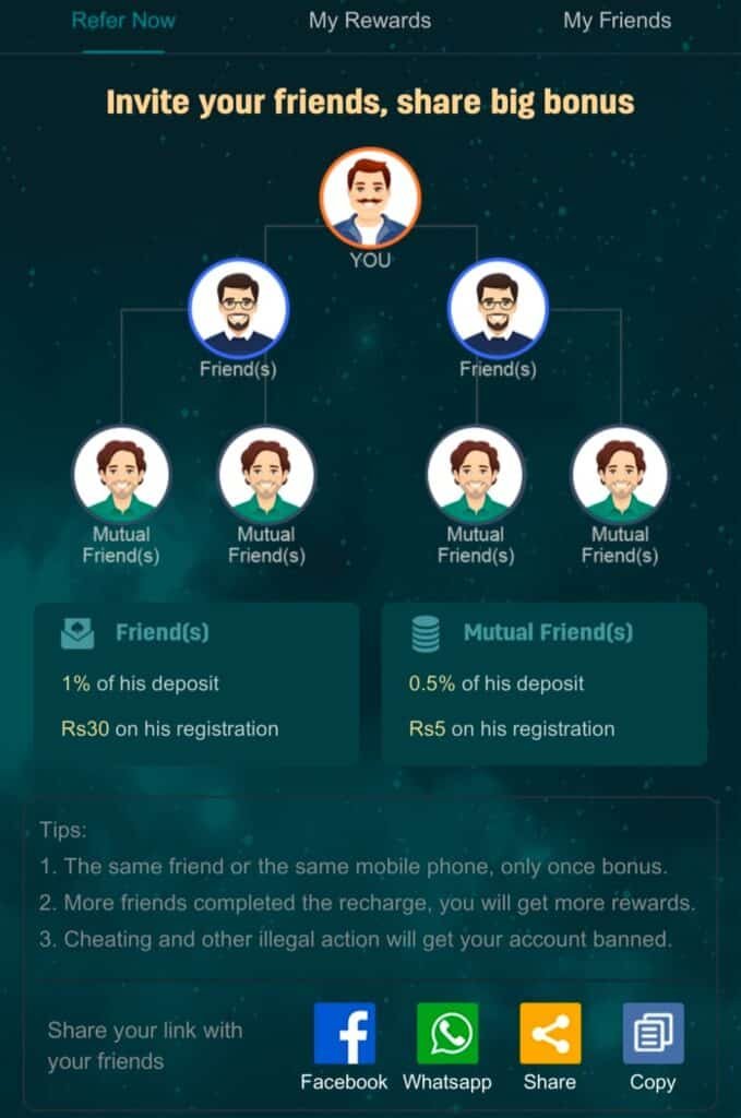 invite friends